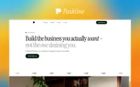 Peakline theme preview