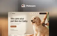 Petocare theme preview