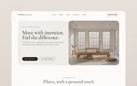 Pilates Studio theme preview