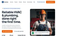 Plumbing & AC repair theme preview