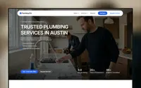 Plumbing Pro theme preview