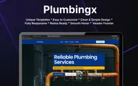 Plumbingx Plumber theme preview