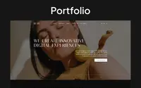 Portfolioi theme preview