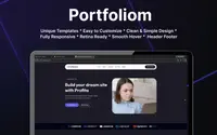 Portfoliom Creatives theme preview