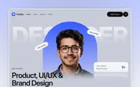 Portfon theme preview