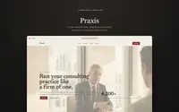 praxis-template theme preview