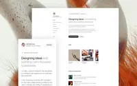 Profile Hub theme preview