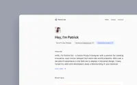 Purefolio theme preview