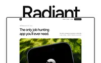 Radiant theme preview