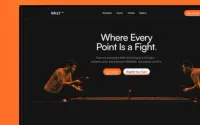 Rally — Table Tennis theme preview