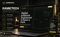 RamicTech Developer theme preview