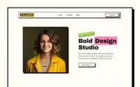 RawFolio theme preview