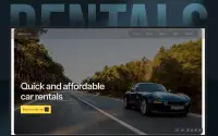 Rent a car theme preview