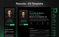 ResuMate theme preview