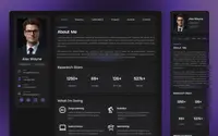 Resumterics theme preview