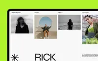 Rick Brown theme preview