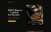 RIMA — Luxury Bakery theme preview
