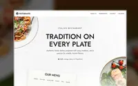 Ristorante theme preview