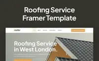 Roofer theme preview