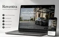 Roventra Car Rental theme preview