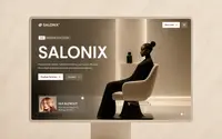 Salonix theme preview