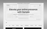 Sample theme preview