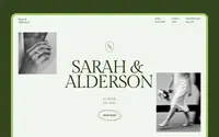 Sarah & Alderson theme preview
