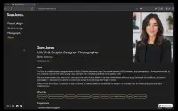 SaraJones theme preview