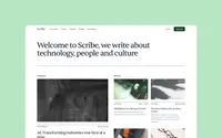 Scribe theme preview