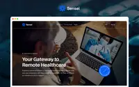 Sensei theme preview