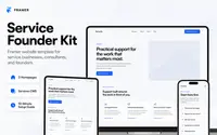 Service Founder Kit theme preview