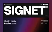 Signet theme preview