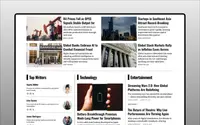 Sinau newspaper theme preview