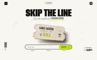 SKIP THE LINE theme preview