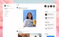 Socialfolio theme preview