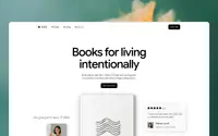 Sofia Author website theme preview