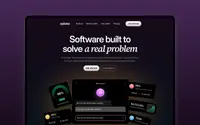 Solveo Black theme preview