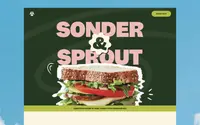 Sonder & Sprout theme preview