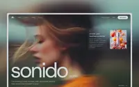 Sonido theme preview