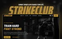 Strikeclub theme preview