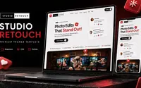 Studio Retouch theme preview