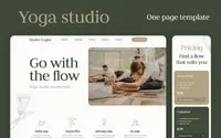 Studio Yogini Yoga theme preview
