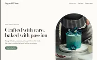 Sugar & Flour theme preview