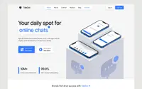 TalkDot App theme preview
