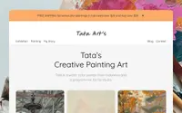 Tata Art's theme preview