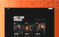 The Forge - MMA theme preview