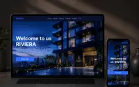 The RIVIERA theme preview
