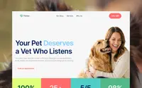 Thrive Vet theme preview