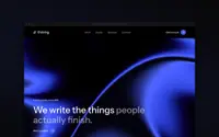 Thriving Writing theme preview
