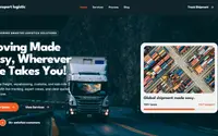 transport logistic theme preview